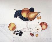 Cady Emma Jane Fruit in a Glass Compote Germany oil painting reproduction